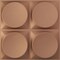 Ekena Millwork 19 5/8in. W x 19 5/8in. H Adonis EnduraWall Decorative 3D Wall Panel Covers 2.67 Sq. Ft. WP20X20ADCAC - alternate 1